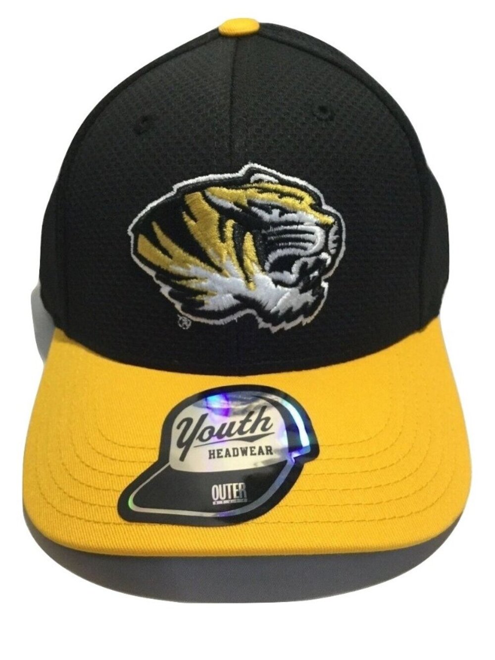 NCAA Missouri Tigers YOUTH Boss Snapback Hat, Ball Cap, Flat Brim